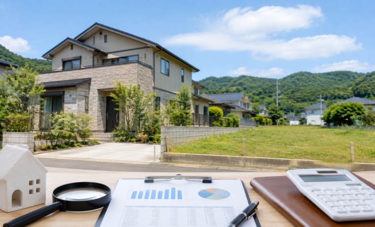 愛川町の戸建て・土地の不動産売却査定イメージ