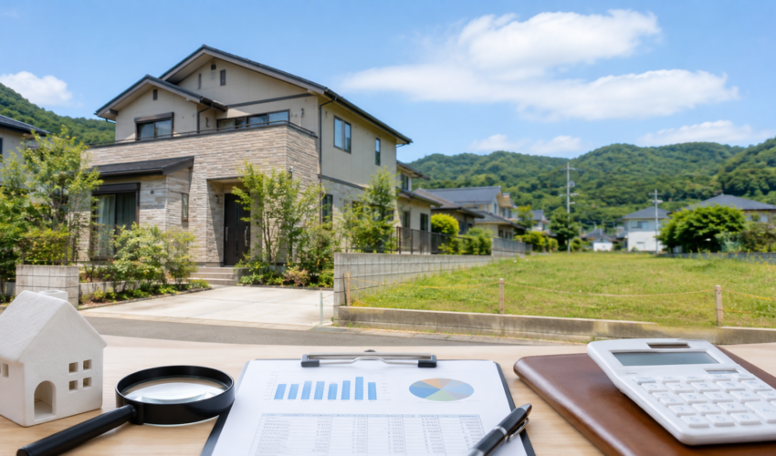 愛川町の戸建て・土地の不動産売却査定イメージ