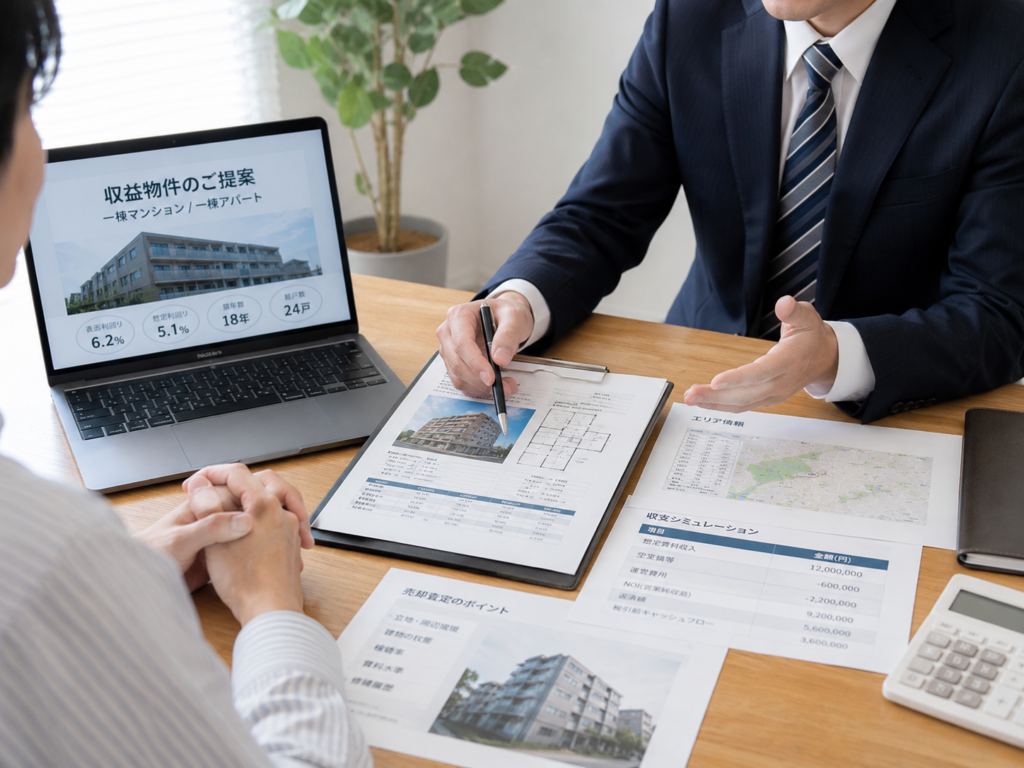 収益不動産の購入・売却相談